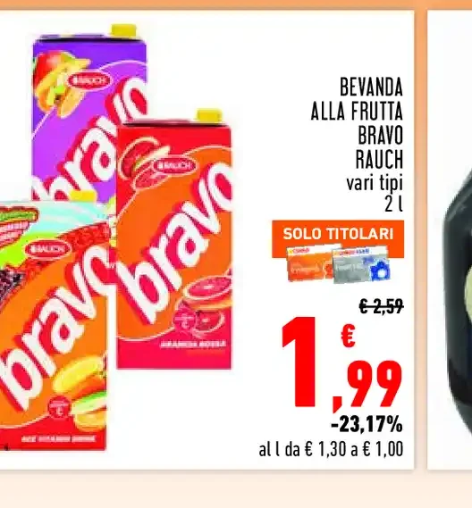Bevanda alla frutta Bravo Rauch