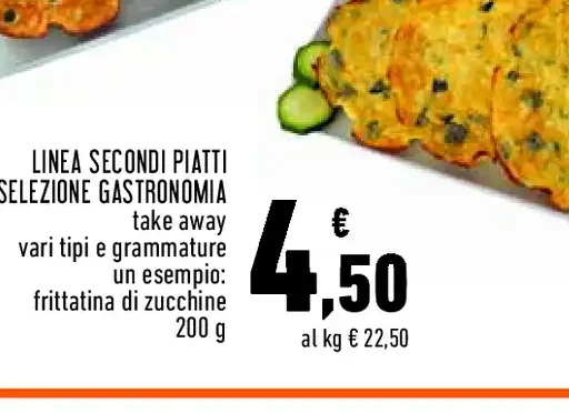 Linea secondi piatti Selezione Gastronomia