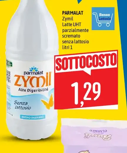 Latte UHT senza lattosio