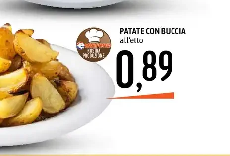 Patate con buccia