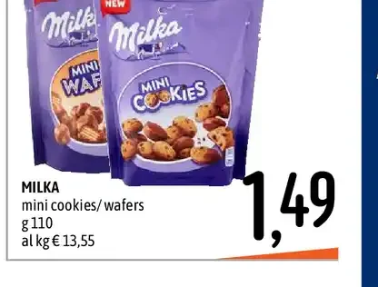 Mini cookies e wafers
