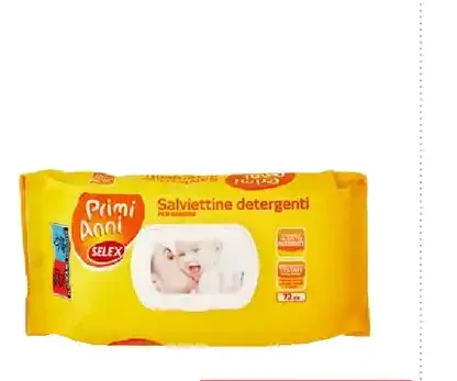 Salviettine detergenti per bimbo