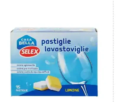 Pastiglie per lavastoviglie