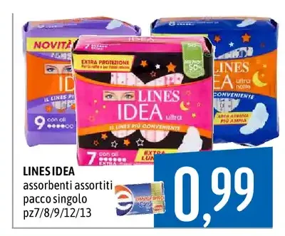 Assorbenti assortiti pacco singolo