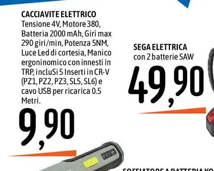 Cacciavite elettrico