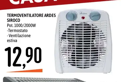 Termoventilatore Sirocco