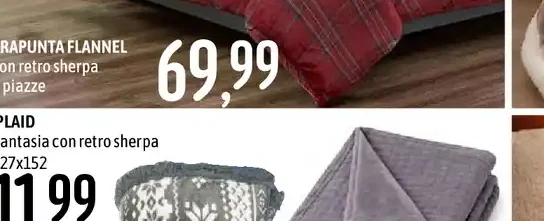 Trapunta flannel