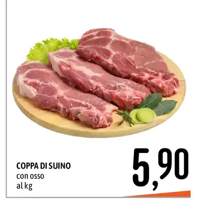Coppa di suino con osso