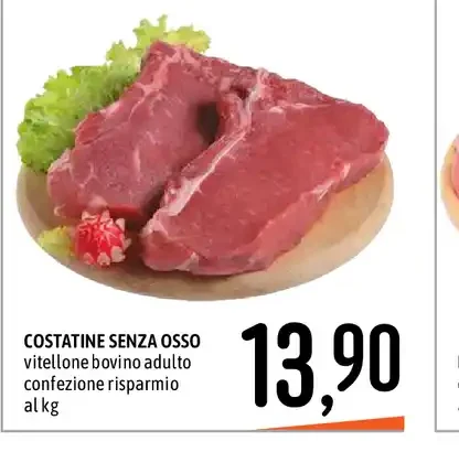 Costatine senza osso