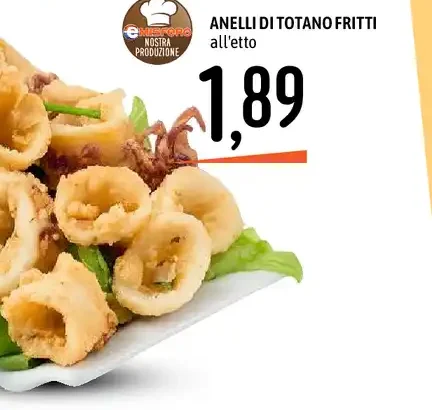 Anelli di totano fritti