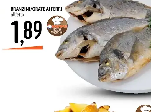 Branzini/orate ai ferri