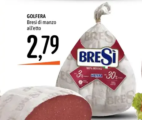 Bresaola di manzo