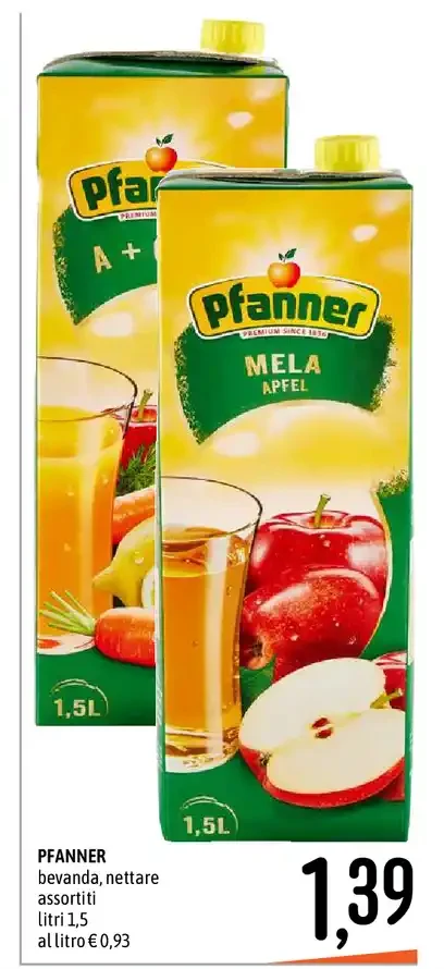 Bevanda Pfanner assortita
