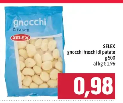 Gnocchi freschi di patate Selex