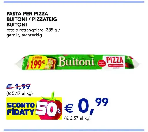 Pasta per pizza Buitoni
