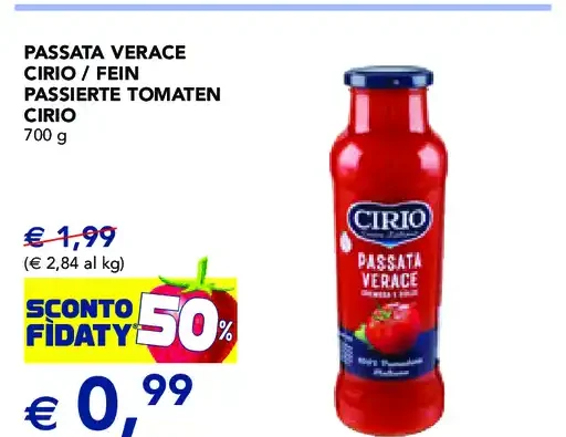 Passata Verace Cirio