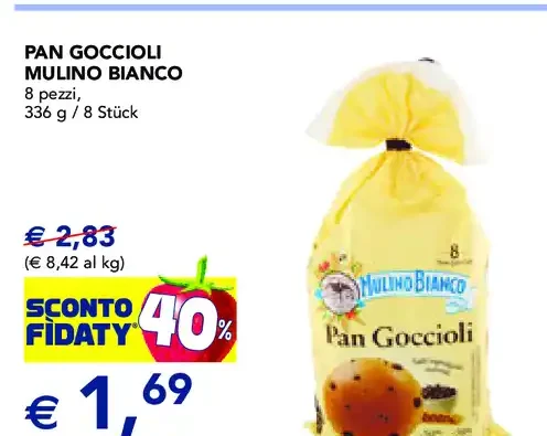 Pan Goccioli Mulino Bianco