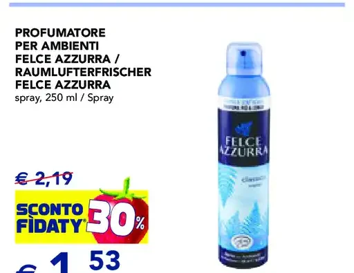 Profumatore per ambienti Felce Azzurra