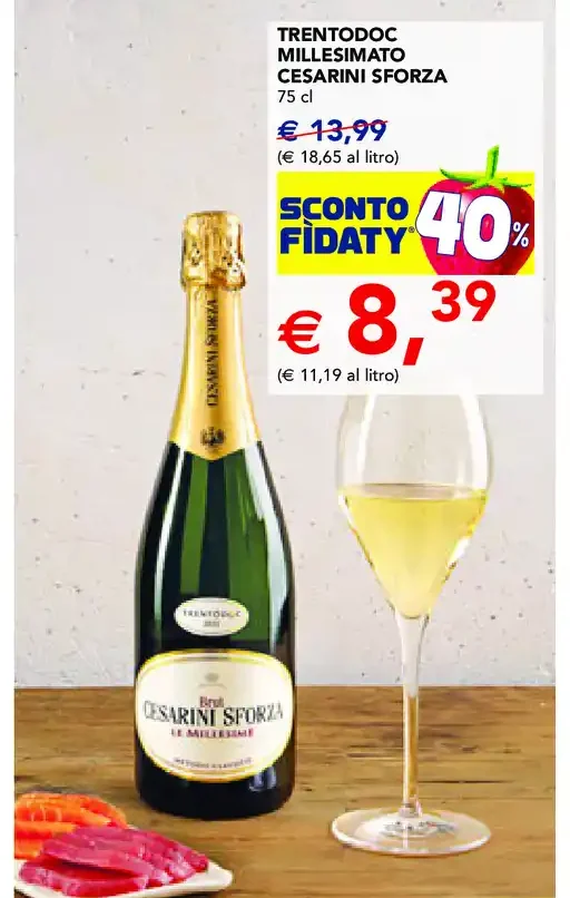 Trentodoc Millesimato Cesarini Sforza