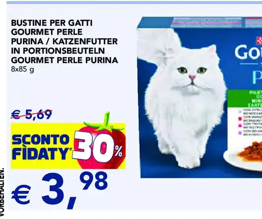 Bustine per gatti Purina Gourmet Perle