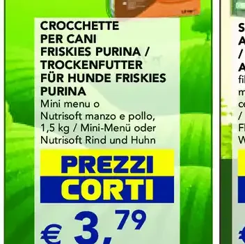 Crocchette per cani Friskies Purina
