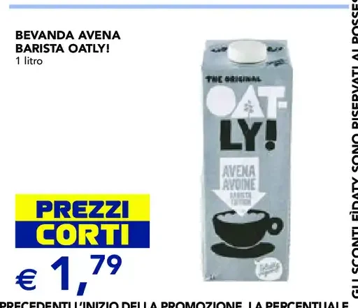 Bevanda avena Barista Oatly