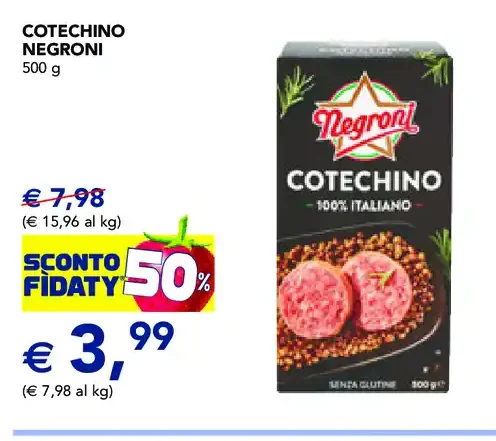 Cotechino Negroni