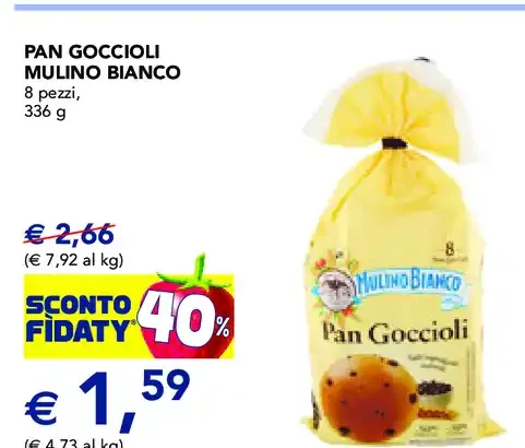 Pan Goccioli Mulino Bianco