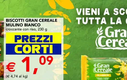 Biscotti Gran Cereale Mulino Bianco