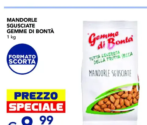 Mandorle sgusciate Gemme di Bontà