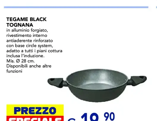 Tegame Black Tognana