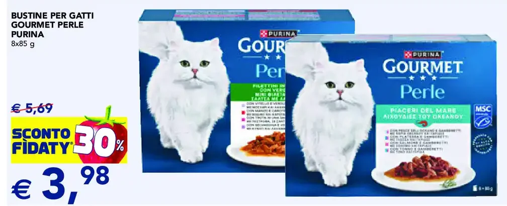 Bustine per gatti Gourmet Perle Purina