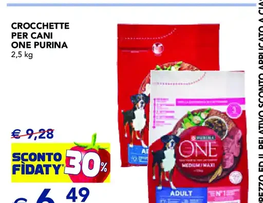 Crocchette per cani One Purina
