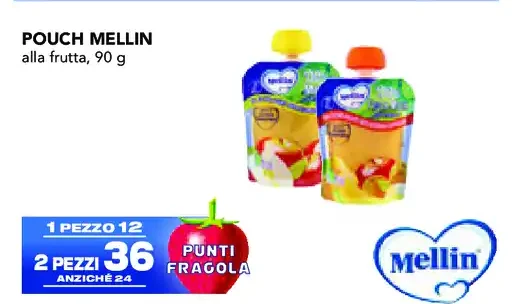 Pouch Mellin alla frutta