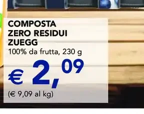 Composta zero residui Zuegg