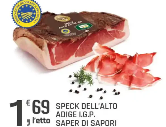 Speck dell'Alto Adige IGP