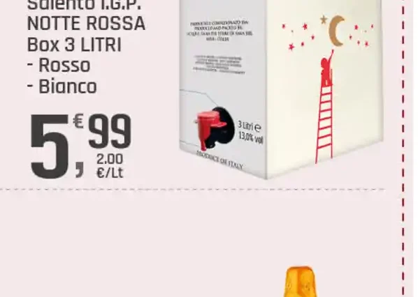 Salento IGP Notte Rossa box 3 litri