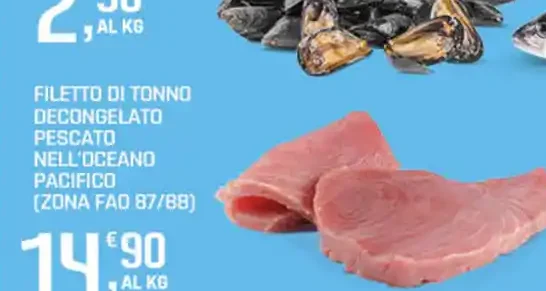 Cozze fresche allevate in Italia