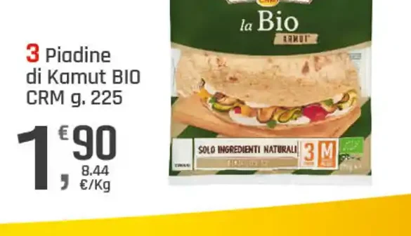 Piadine di Kamut Bio