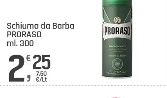Schiuma da barba