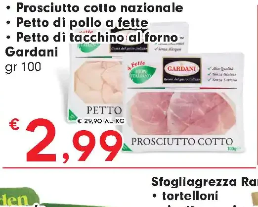 Prosciutto cotto nazionale