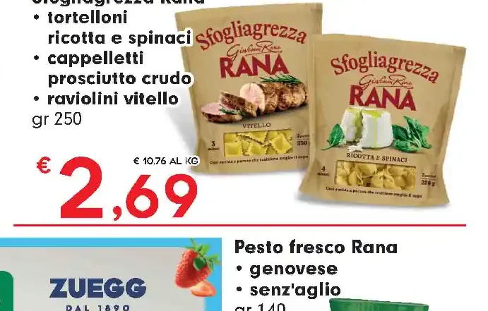 Pasta ripiena Rana