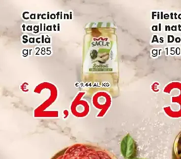 Carciofini tagliati