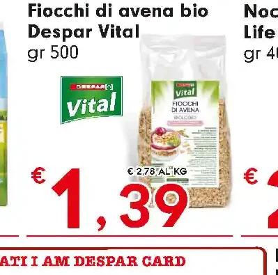Fiocchi di avena bio