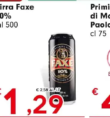 Birra Faxe 10%