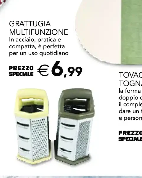 Grattugia multifunzione