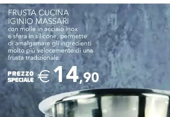 Frusta cucina Iginio Massari