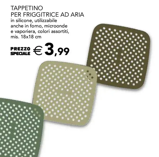Tappetino per friggitrice ad aria