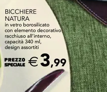 Bicchiere Natura
