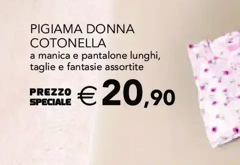 Pigiama donna Cotonella
